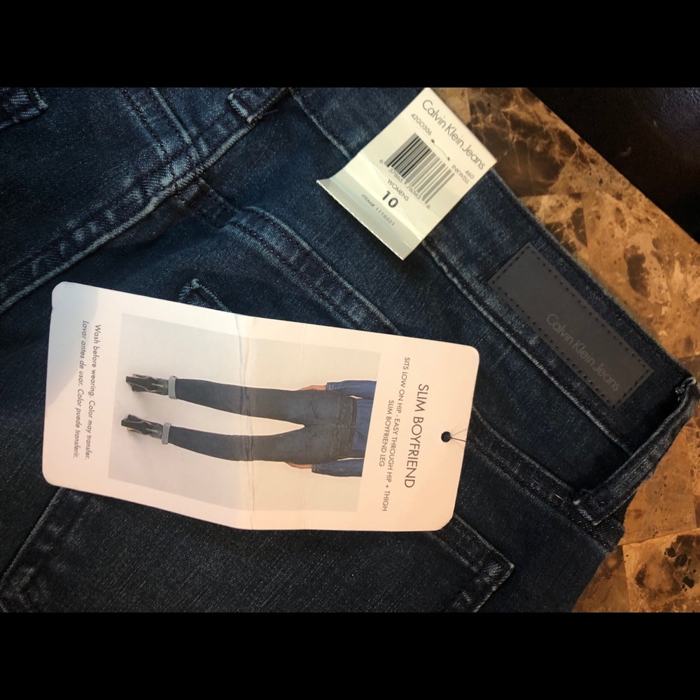 Slim Boyfriend Capri Denim Jeans